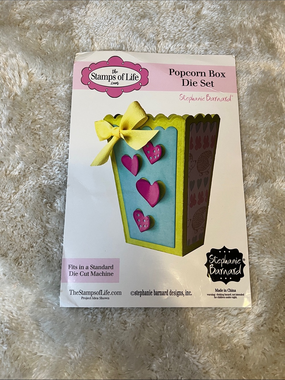 The Stamps of Life Popcorn Box Die Set